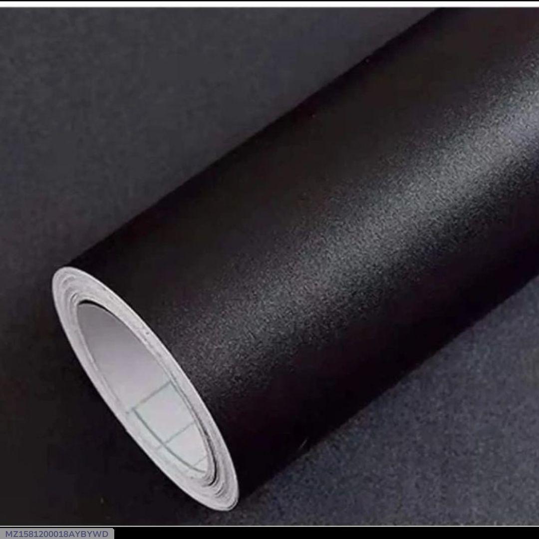 Matte Black Wallpaper Peel and Stick Wallpaper Glossy Self Adhesive Removable Wallpaper